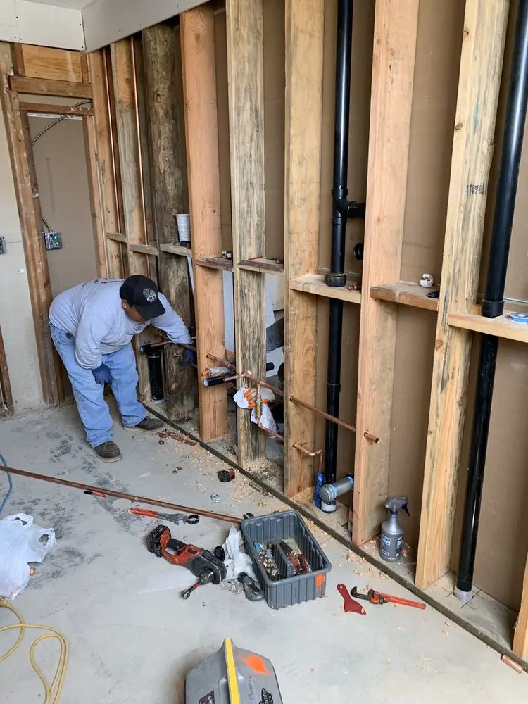 Commercial rough-in plumbing for Commercial Plumbing in Menomonie